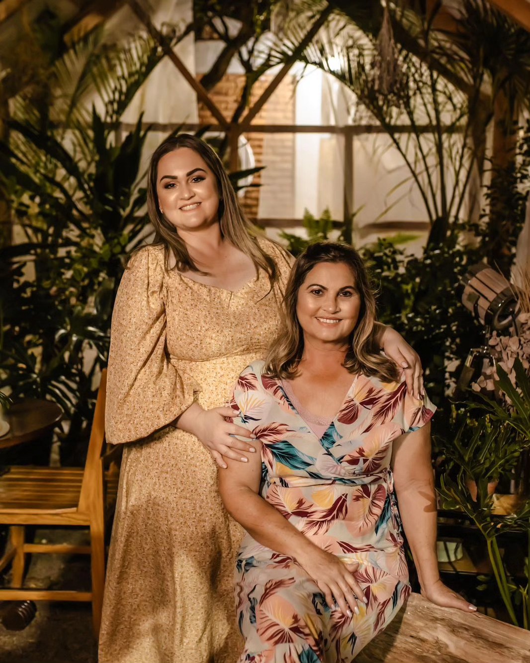 Martha e a filha no Hotel Vallentin